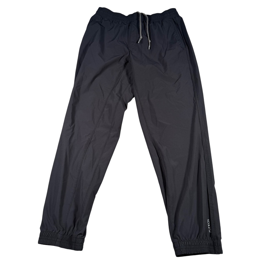 Eddie Bauer Jogger Pants Mens M (29x29) Black Flexion Stretch Hiking Activewear